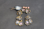 Set of Earrings and Broach