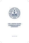 Utah State University Commencement, 2022 - Uintah Basin Campus