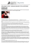 CPD Legacy Story: Through Siblings' Eyes-a Different Perspective by Center for Persons With Disabilities