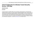 Urlend Collaborates on Attitudes Toward Sexuality Survey by JoLynne Lyon