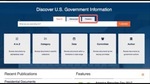 Finding Government Info with GovInfo