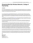 Pioneering Next-Gen Wireless Networks by USU College of Engineering