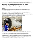 'My Entire Life Has Been Influenced by the Space Industry’ | College of Engineering by USU College of Engineering