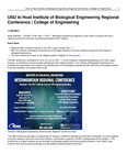 USU to Host Institute of Biological Engineering Regional Conference | College of Engineering by USU College of Engineering