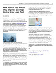 How Much is Too Much? USU Engineer Develops Online Snow Load Tool