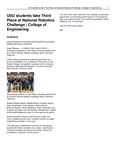 USU Students Take Third Place at National Robotics Challenge | College of Engineering by USU College of Engineering