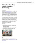 What's New: New Tutor Center | College of Engineering