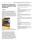 BE Students Engage With Industry Leaders at Virtual Conference by USU College of Engineering