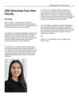 CEE Welcomes Four New Faculty by USU College of Engineering