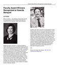 Faculty Award Winners Recognized at Awards Banquet by USU College of Engineering
