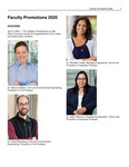 Faculty Promotions 2020 by USU College of Engineering
