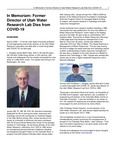 In Memoriam: Former Director of Utah Water Research Lab Dies From COVID-19 by USU College of Engineering