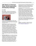 USU Shines at American Water Works Association Scholarship Challenge by USU College of Engineering