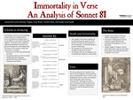 Immortality in Verse: An Analysis of Sonnet 81 by Savannah Lund, Brooke Tingey, Clay Reed, Tambi Clark, and Sadie Leonhardt