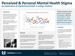 Perceived & Personal Mental Health Stigma by Katie White, River Jarman, Brenden Jones, and Gabrielle Archambault