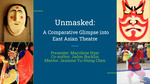 Unmasked: A Comparative Glimpse Into East Asian Theatre