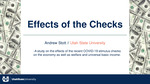 Effects of the Checks by Andrew Stott