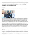 Huntsman Students and Graduates Create One-Stop Shopping for Political Junkies by USU Jon M. Huntsman School of Business and Steve Eaton