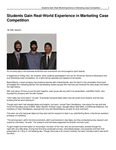 Students Gain Real-World Experience in Marketing Case Competition by USU Jon M. Huntsman School of Business and Allie Jeppson