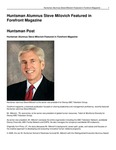 Huntsman Alumnus Steve Milovich Featured in Forefront Magazine