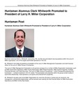 Huntsman Alumnus Clark Whitworth Promoted to President of Larry H. Miller Corporation