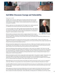 Gail Miller Discusses Courage and Vulnerability