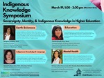 Sovereignty, Identity, and Indigenous Knowledge in Higher Education