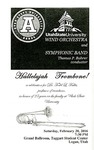 Hallelujah Trombone! by USU Wind Orchestra, USU Symphonic Band, Thomas P. Rohrer, and USU Brass Choir