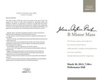 Johann Sebastian Bach: B Minor Mass