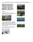 UWRL Engineerings Featured in "Creating Tomorrow" Magazine by Utah Water Research Laboratory