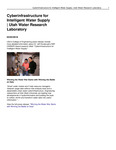 Cyberinfrastructure for Intelligent Water Supply by Utah Water Research Laboratory