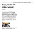 Kenyan Delegation Visits the UWRL by Utah Water Research Laboratory