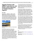 AggieAir Partners With UDWR, Forest Service, and GTAC to Aid in Recovery of Fishlake Streams by AggieAir