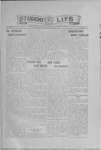 Student Life, September 22, 1916, Vol. 15, No. 1 by Utah State University