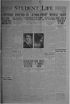 Student Life, March 4, 1921, Vol. 19, No. 22
