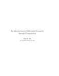 An Introduction to Differential Geometry through Computation by Mark E. Fels