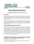 Sale of Business Property by Guido van der Hoeven
