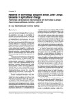 Chapter 07: Patterns of Technology Adoption at San José Llanga: Lessons in Agricultural Change