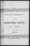 General Catalogue 1891 by Utah State University