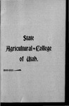 General Catalogue 1899 by Utah State University