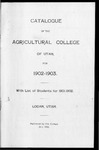 General Catalogue 1902 by Utah State University