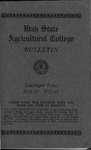 General Catalogue 1931-1932 by Utah State University