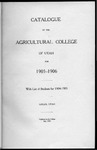 General Catalogue 1905 by Utah State University