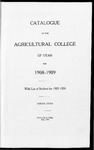 General Catalogue 1908 by Utah State University