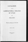 General Catalogue 1912 by Utah State University