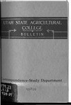 General Catalogue 1938, Correspondence by Utah State University