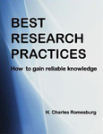 Best Research Practices: How to Gain Reliable Knowledge by Charles Romesburg