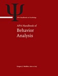 APA Handbook of Behavior Analysis (APA Handbooks in Psychology) by Gregory J. Madden