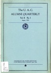 The U.A.C. Alumni Quarterly, Vol. 2 No. 1, August 1925
