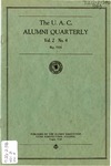 The U.A.C. Alumni Quarterly, Vol. 2 No. 4, May 1926 by Utah State University
